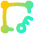 Align Key Object Icon from Flex Gradient Set