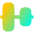 Align Vertical Center 1 Icon from Flex Gradient Set