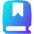 Bookmark Book Icon from Flex Gradient Set