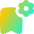 Bookmark Setting Gear Icon from Flex Gradient Set