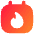 Calendar Fire Icon from Flex Gradient Set