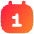 Daily Calendar Icon from Flex Gradient Set