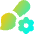 Brush Setting Gear Icon from Flex Gradient Set
