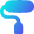 Roller Paintbrush Icon from Flex Gradient Set