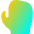 Hand Grab Icon from Flex Gradient Set