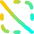Selection Slash Icon from Flex Gradient Set