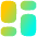 Dashboard 3 Icon from Flex Gradient Set