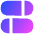 Dashboard Horizontal Pills Split 1 Icon from Flex Gradient Set