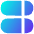 Dashboard Horizontal Pills Split Right Icon from Flex Gradient Set