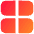 Dashboard Horizontal Rectangle Half Icon from Flex Gradient Set