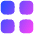 Dashboard Square Icon from Flex Gradient Set