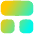 Dashboard Square Horizontal Rectangle 1 Icon from Flex Gradient Set