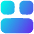 Dashboard Square Horizontal Rectangle 2 Icon from Flex Gradient Set
