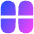 Dashboard Vertical Pills Half Icon from Flex Gradient Set