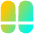 Dashboard Vertical Pills Split Bottom Icon from Flex Gradient Set
