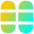Dashboard Vertical Pills Thirds Icon from Flex Gradient Set