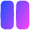 Dashboard Vertical Rectangle Icon from Flex Gradient Set