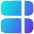 Dashboard Vertical Rectangle Split Right Icon from Flex Gradient Set