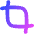 Crop Selection Icon from Flex Gradient Set