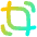 Expand Crop Resize Icon from Flex Gradient Set