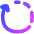 Rotate Right 4 Icon from Flex Gradient Set