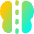 Symmetry Mirror 1 Icon from Flex Gradient Set
