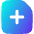 File Add Icon from Flex Gradient Set