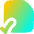 File Check Alternate Icon from Flex Gradient Set
