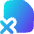 File Delete Alternate Icon from Flex Gradient Set
