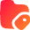 Label Folder Tag Icon from Flex Gradient Set
