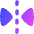 Flip Horizontal Arrow 1 Icon from Flex Gradient Set