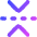 Flip Vertical Arrow 1 Icon from Flex Gradient Set