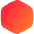 Hexagon Shape Icon from Flex Gradient Set