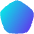 Pentagon Icon from Flex Gradient Set