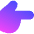 Finger Point Right Icon from Flex Gradient Set