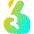 Fingers Cross Icon from Flex Gradient Set