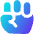 Fist Icon from Flex Gradient Set