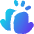 High Five Icon from Flex Gradient Set