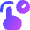 One Finger Hold Icon from Flex Gradient Set