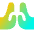 Praying Hand Icon from Flex Gradient Set