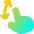Zoom In Icon from Flex Gradient Set