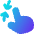 Zoom Out Icon from Flex Gradient Set