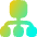Hierarchy 14 Icon from Flex Gradient Set