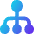 Hierarchy 2 Icon from Flex Gradient Set
