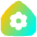 Home Setting Gear Icon from Flex Gradient Set