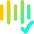 Voice Activation Check Validate Icon from Flex Gradient Set