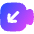 Incoming Video Call Icon from Flex Gradient Set