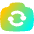 Video Swap Camera Icon from Flex Gradient Set