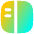 Layout Left Sidebar Icon from Flex Gradient Set