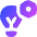 Lighting Setting Bolt Nut Icon from Flex Gradient Set